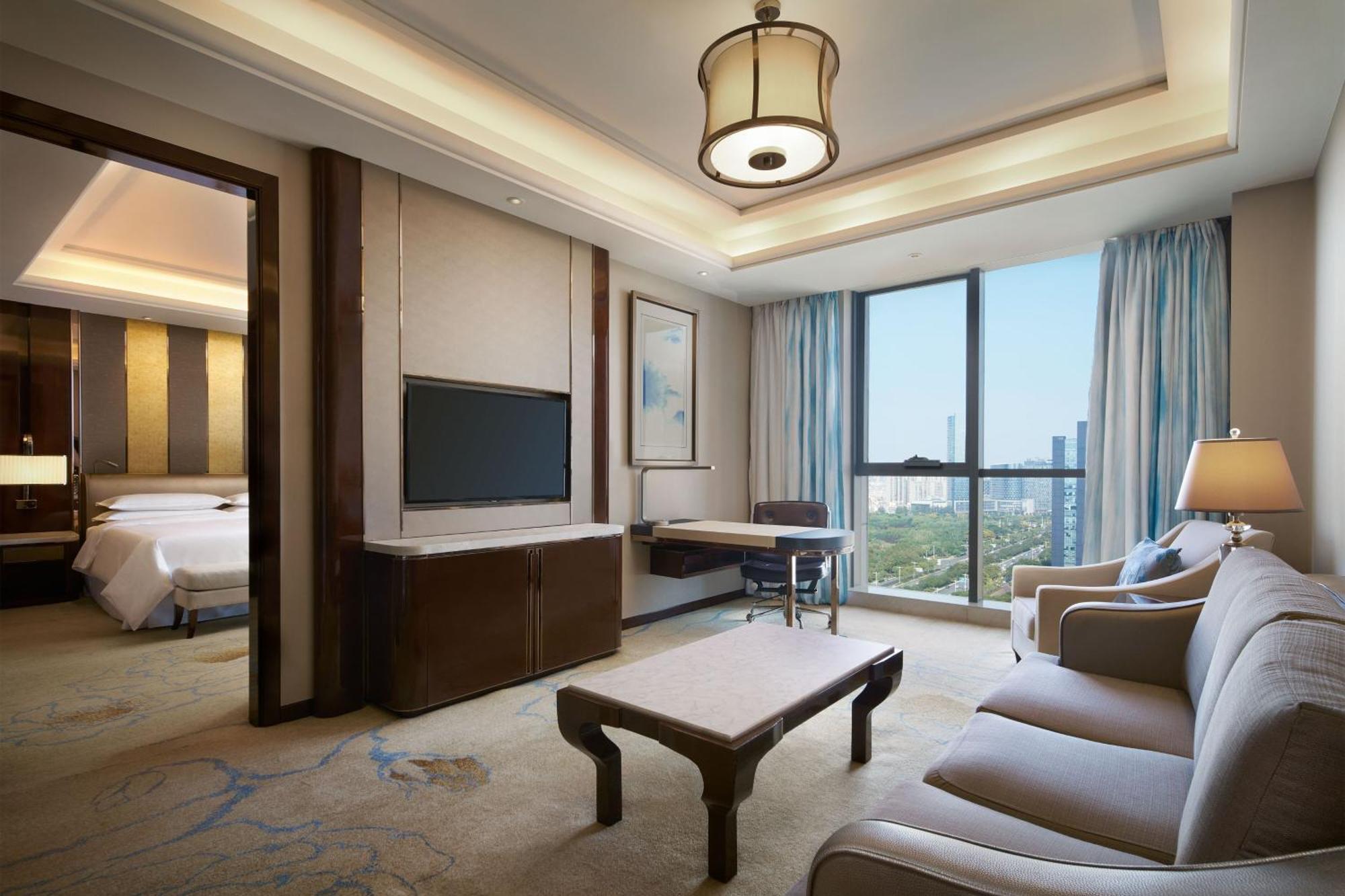Sheraton Grand Zhengzhou Hotel Dış mekan fotoğraf