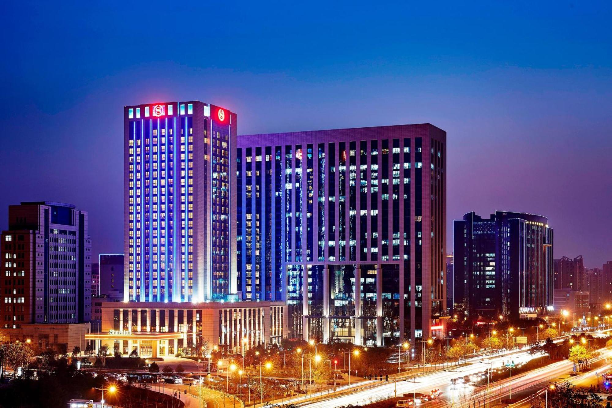 Sheraton Grand Zhengzhou Hotel Dış mekan fotoğraf